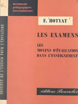 cover image of Les examens